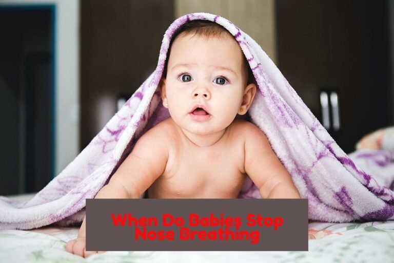 When do babies stop nose breathing