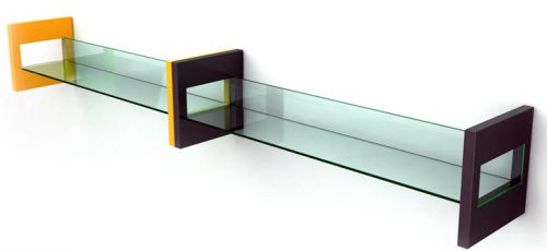 Glass Wall Shelf