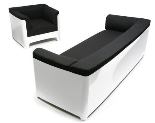 Indera Furniture Flow Sofa and Occasional Chair