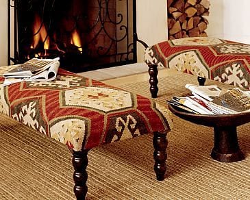 Kilim Bench by Pottery Barn Furniture