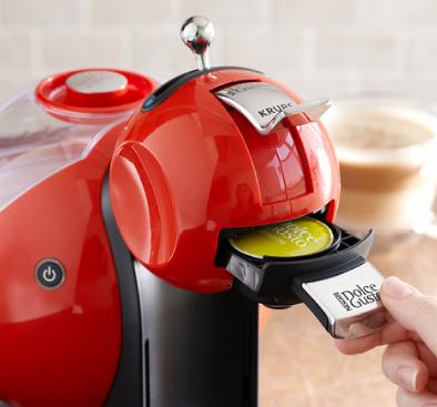 Red Krups Coffee Appliance