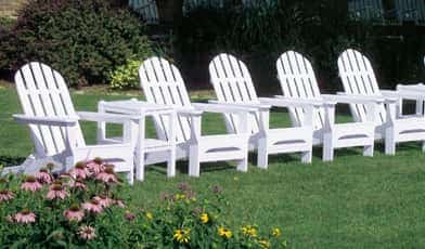 Adirondack Chairs and Furniture for Outdoor Decorating