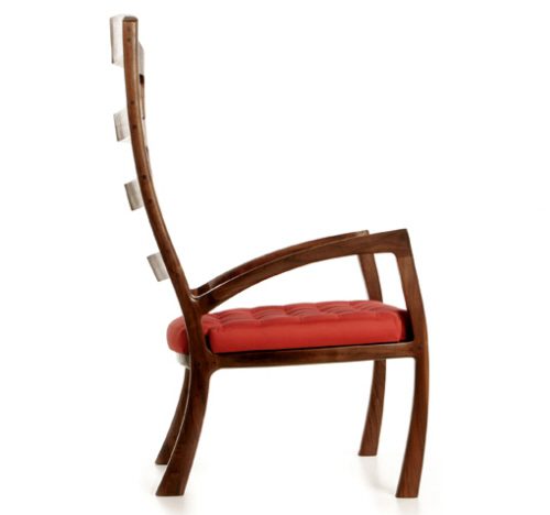 unusual wooden chair