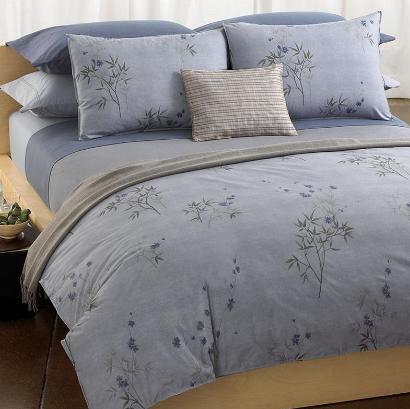 soft blue bedding set by Calvin Klein