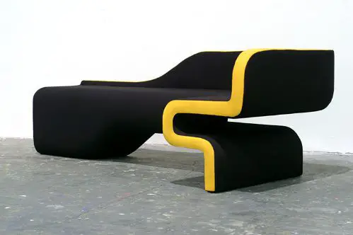 Hunting Lines : Daniel Becker's Ultra Modern Chaise Lounge