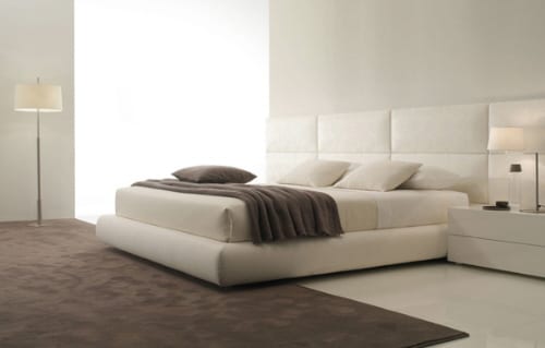 Dream2 leather platform bed marcel wanders