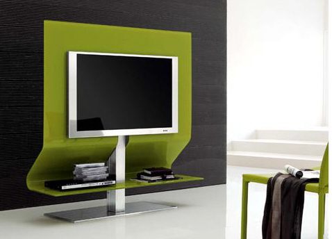 GLASS TV STANDS HOME THEATER FURNITURE