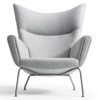 HANS J WEGNER CH 445 ARMCHAIR DANISH MODERN FURNITURE