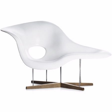 La Chaise classic chair ray and charles eames