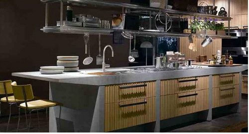 arclinea modern kitchen islands and cabinets