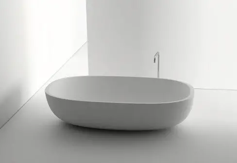 boffi iceland oval modern bath tubs