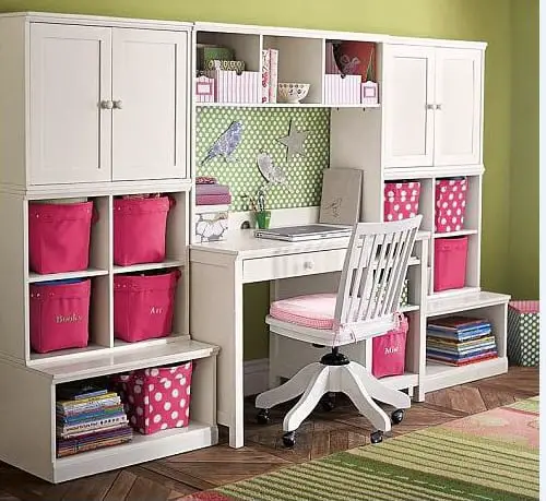Elevate Your Child’s Space: The Cameron Desk Wall System