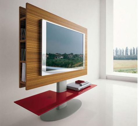 contemporary swivel glass tv stands tonin casa