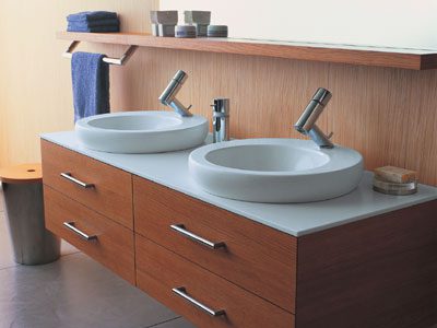double sink vanity laufen one modern bathrooms
