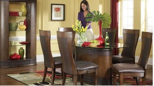 No One does Dining Tables like Ashley Furniture