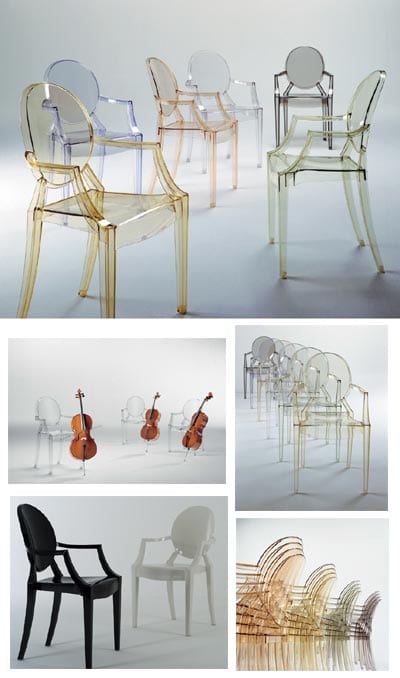 The Ghost Dining Chair from Kartell is a Clear Choice